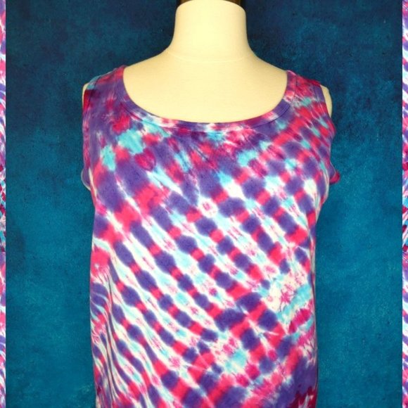 Dharma Trading Co. Tie Dye Festival Dress O/S - Picture 3 of 7